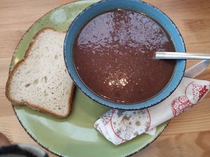 Soup of the day at Avo Cafe in Waterford