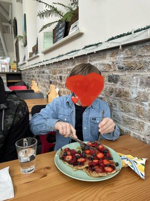 Banana Nana Pancakes  at Avo Cafe in Waterford