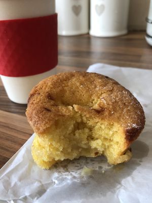 lemon cake to go at Avo Cafe in Waterford
