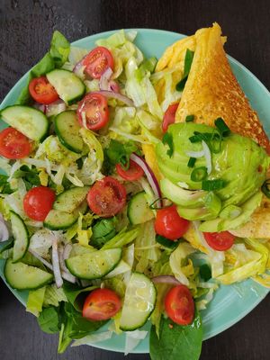 GARDEN GATE Vegan omelet at Avo Cafe in Waterford