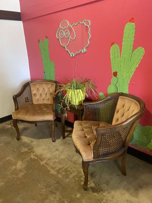 Cute Interior Seating  at Borreguitas in Pomona