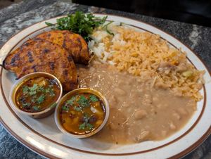 Quesabirria plate, really good at Borreguitas in Pomona