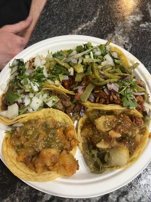 One of all 5 tacos!  at Borreguitas in Pomona