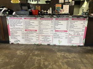 Menu 5/18/2026  at Borreguitas in Pomona