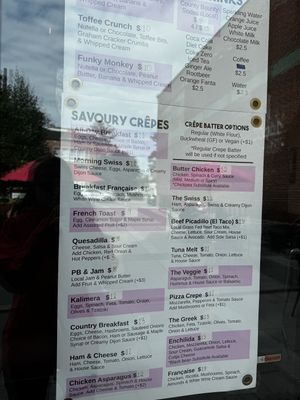   at Crepe Escape in Picton