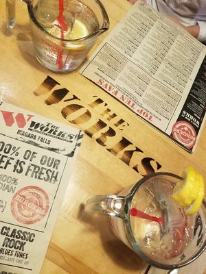 Measuring cup classes lol at The Works in Niagara Falls