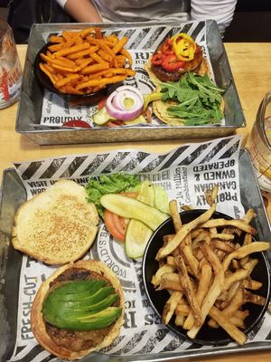 Best Beyond burgers at The Works in Niagara Falls