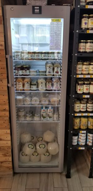 Vegan products at I'm Here Because of my Wife - Ani Po Biglal Ishti - אני פה בגלל אשתי in Jerusalem