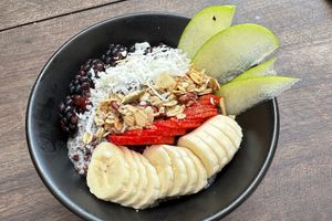 Chia pudding   at Papaya Playa Project in Playa Del Carmen