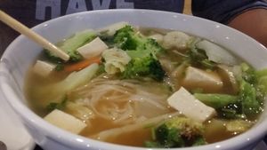 vegetarian pho at Pho Viet in West Melbourne