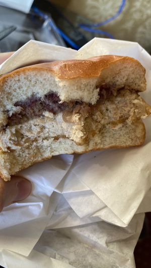 Everything but the turkey holiday sandwich  at Veggie Grill by Next Level in El Segundo