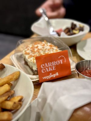 Carrot Cake  at Veggie Grill by Next Level in El Segundo