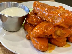 Buffalo Chick‘n Tenders  at Veggie Grill by Next Level in El Segundo