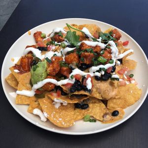 Mondo Nachos at Veggie Grill by Next Level in El Segundo
