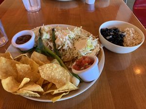 Tres fish taco  at Veggie Grill by Next Level in El Segundo