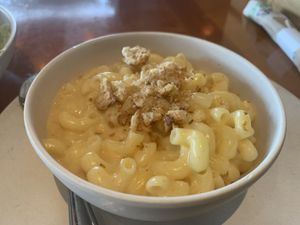 Mac n cheese at Veggie Grill by Next Level in El Segundo