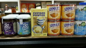 Vegan goods at Pickle & Must Deli in Warwick