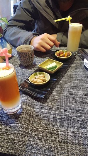 Free start (except for the juice) at Pure Lotus in Yangshuo