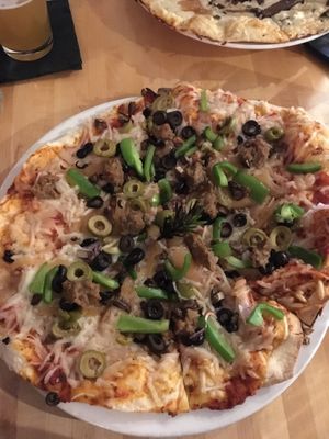 Best Vegan pizza I’ve ever had!  at Prairie Bay in Brainerd