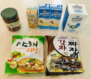 My purchases at Vegan Space in Seoul