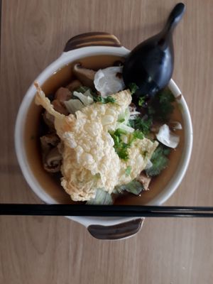 Signature Bak-Kut-Teh with homemade noodles $5 at Taste of Joy by CCM Foods in North Singapore