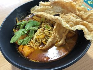 Curry laksa handmade noodle  at Taste of Joy by CCM Foods in North Singapore