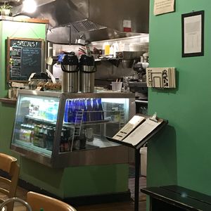 Specials front counter at Green Bean in Northampton