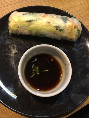 Mango Roll (you get two!) at Banh Mi Makers - Stare Mesto in Prague