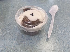   at Cupcake Charlie's in Newport