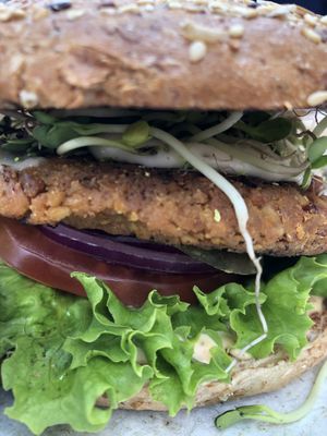 Garlic Lime Burger at The Orange in Fulda