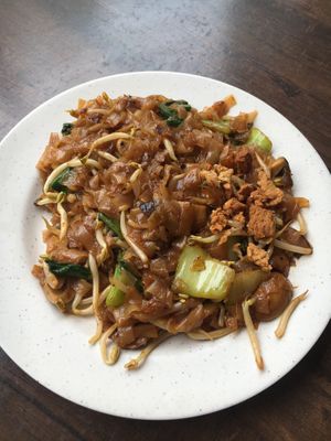 Fried Kwey Teow (No Egg) (Vegan) at CunThi Good Taste Vegetarian in Penang