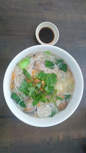 Mee sua kor was delicious at CunThi Good Taste Vegetarian in Penang