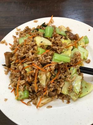 Veg stir fry at CunThi Good Taste Vegetarian in Penang