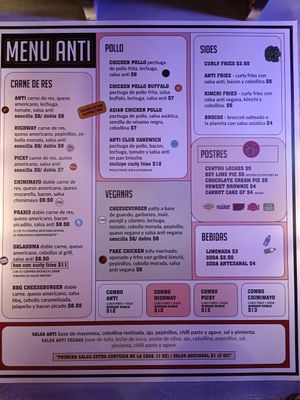  at Anti Burger in Panama City