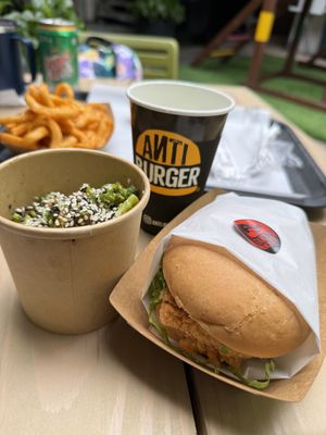   at Anti Burger in Panama City