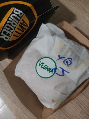Vegana Burger at Anti Burger in Panama City