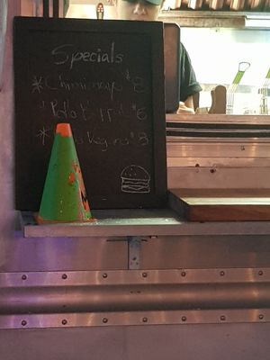 Specials at Anti Burger in Panama City