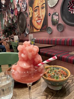 Dakari  at Comptoir Libanais in Bath