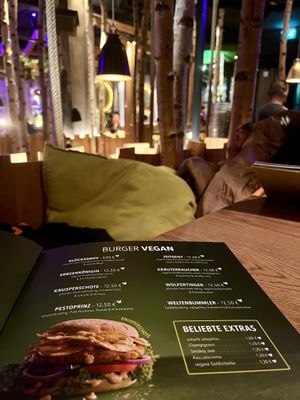 Vegan Burger Menu  at Hans im Glück in Nuremberg