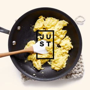 We offer JUST eggs as a substitute on all breakfast menu items.  at Coyote Grill in Laguna Beach