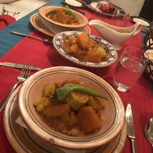  Cous cous vegan. Need to order in advance  at Radisson Blu Udaipur Palace in Mezraya