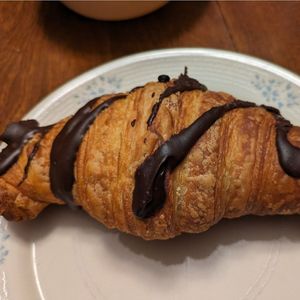 Chocolate croissant at Happy Little Treats - High St in Columbus