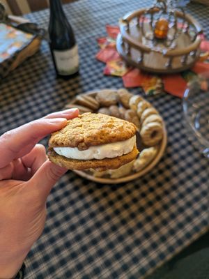 Oatmeal cream pie at Happy Little Treats - High St in Columbus