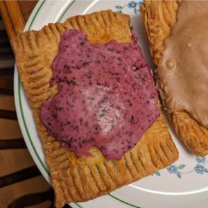 Blueberry pop tart #Veganuary at Happy Little Treats - High St in Columbus