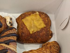 Ham and cheese pastry at Happy Little Treats - High St in Columbus