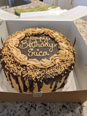 Buckeye cake at Happy Little Treats - High St in Columbus