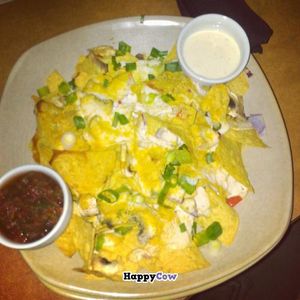 Vegan nachos at Heartwood Bakery & Cafe in Halifax