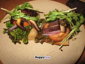 Portobello mushroom sandwich at Heartwood Bakery & Cafe in Halifax