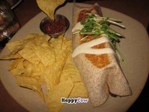 Bean burrito at Heartwood Bakery & Cafe in Halifax