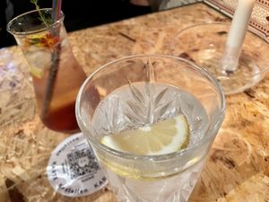 sparkling water at Botanica in Magdeburg